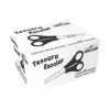 Tesoura Escolar Black Inox 130Mm Cabo Preto Leoeleo - Image 2