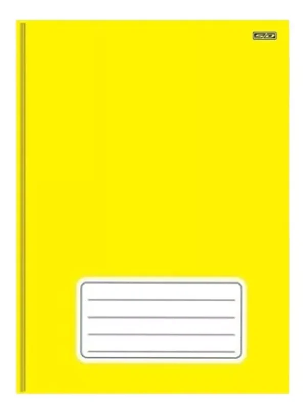 Caderno Brochura Capa Dura 1/4 CD 48F - KBOM