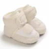 Botas Bebê Menina Meninos Inverno Quente Sapatos Sólidos Moda Criança Bolas Peludas 0-18M - Imagem 20