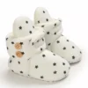 Botas Bebê Menina Meninos Inverno Quente Sapatos Sólidos Moda Criança Bolas Peludas 0-18M - Imagem 22