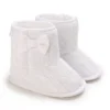 Botas Bebê Menina Meninos Inverno Quente Sapatos Sólidos Moda Criança Bolas Peludas 0-18M - Imagem 27