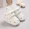 Botas Bebê Menina Meninos Inverno Quente Sapatos Sólidos Moda Criança Bolas Peludas 0-18M - Imagem 21